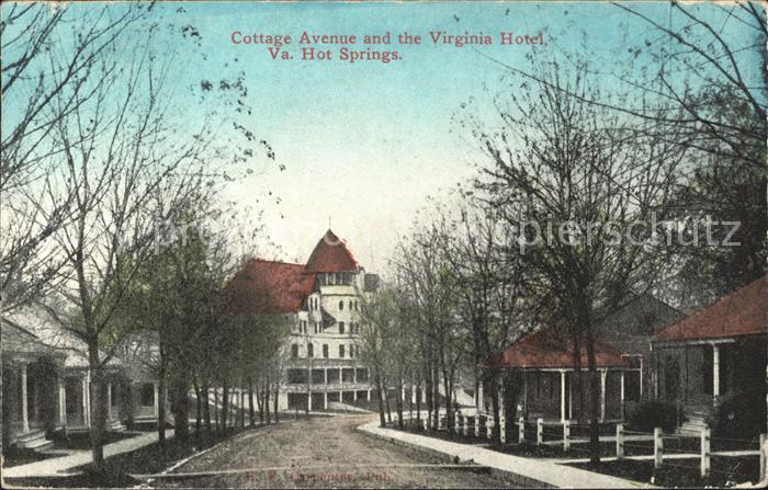 Hot Springs Virginia Cottage Avenue Virginia Hotel
