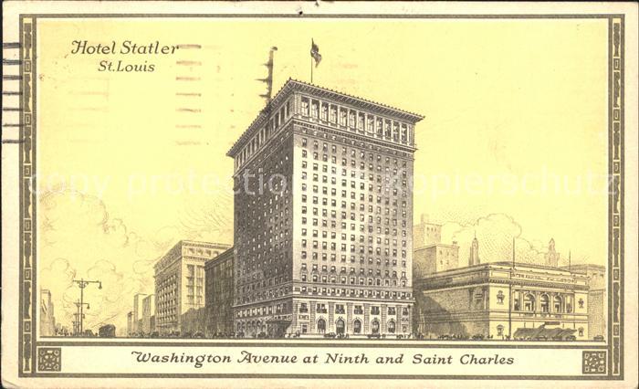 Saint Louis Missouri Hotel Statler