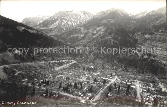 Ouray Panorama Mountains