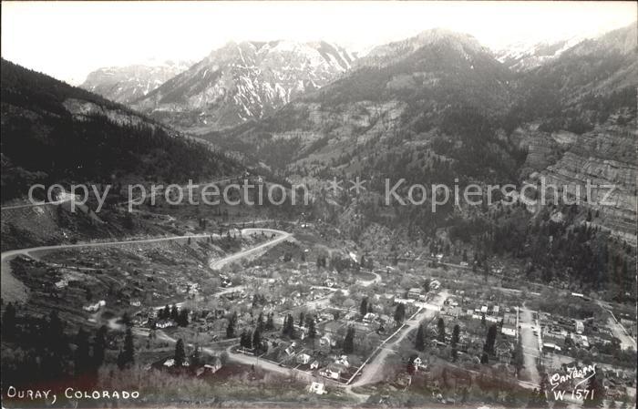 Ouray Panorama Mountains