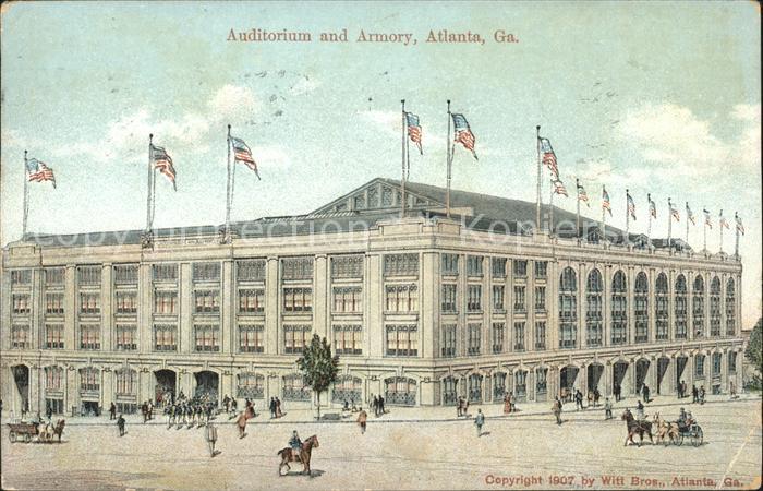 Atlanta Georgia Auditorium and Armory