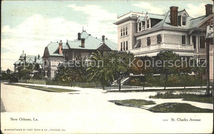 New Orleans Louisiana St Charles Avenue