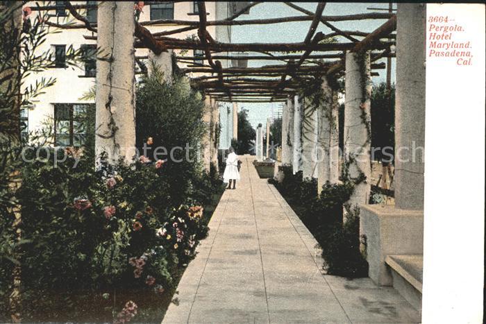 Pasadena California Pergola Hotel Maryland