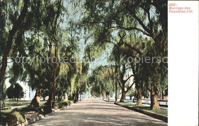 Pasadena California Marengo Ave