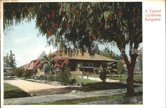 California US-State Typical Bungalow