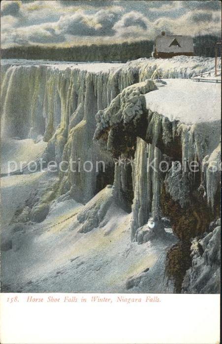 Niagara Falls Ontario Horse Shoe in Winter