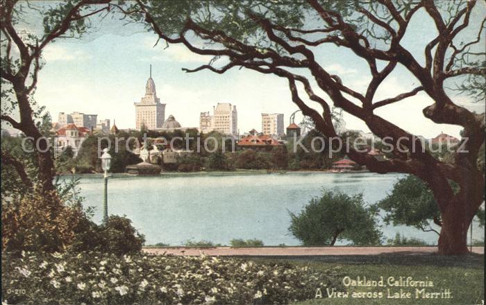 Oakland California Lake Merritt
