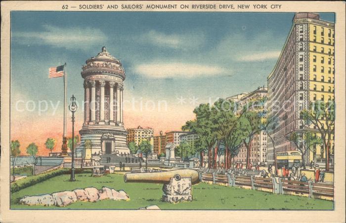 New York City Soldiers and Sailors Monument on Riverside Drive