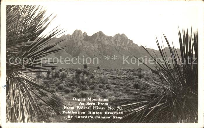 New Mexico US-State Organ Mountains Highway Nr. 70