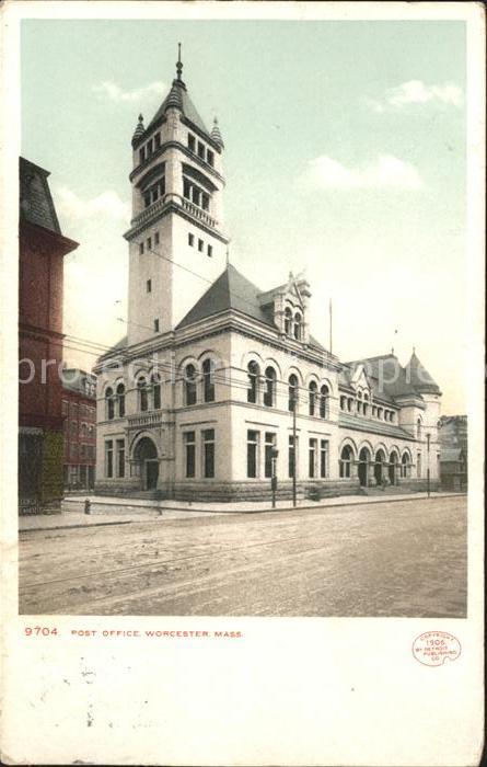 Worcester Massachusetts Post Office