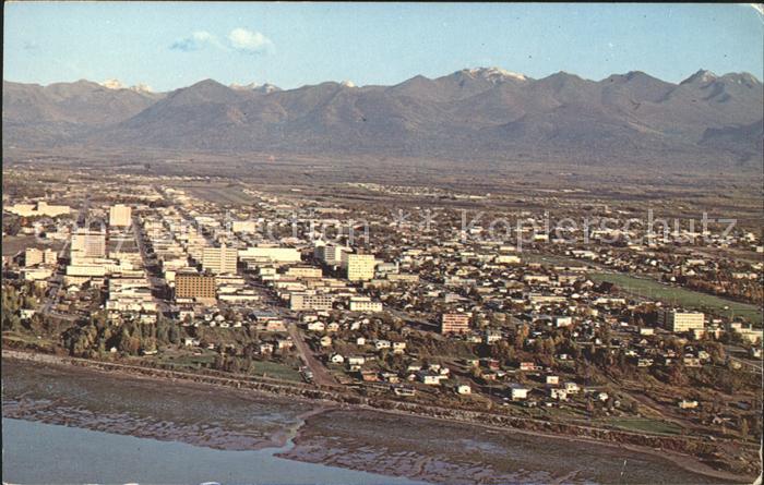 Anchorage Fliegeraufnahme