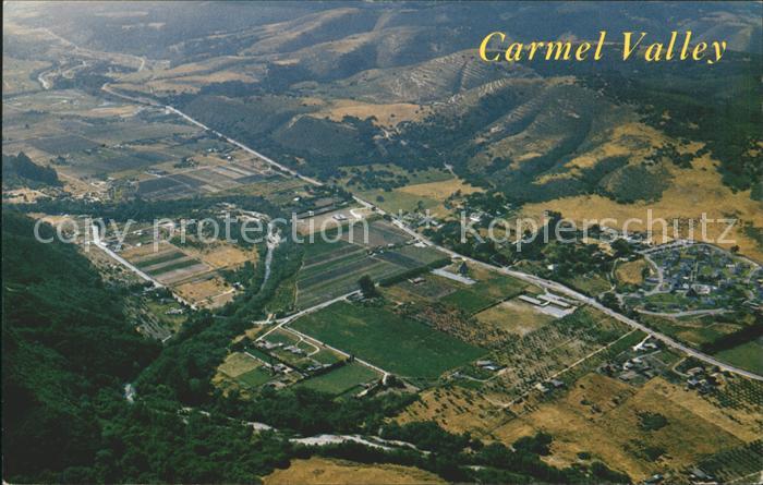 Carmel Valley Fliegeraufnahme