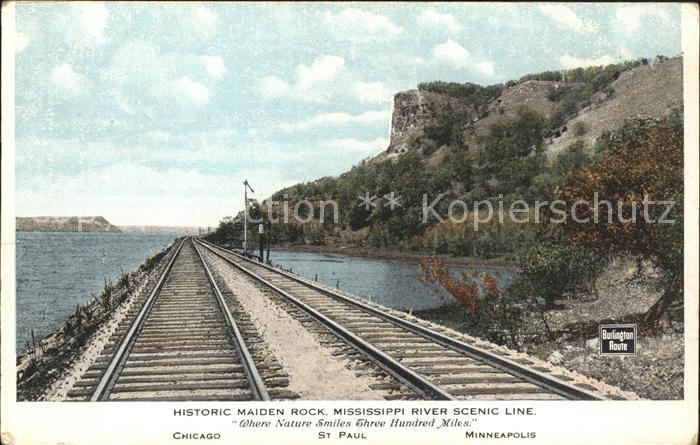 Chicago Illinois St. Paul Minneapolis Maiden Rock Mississippi River