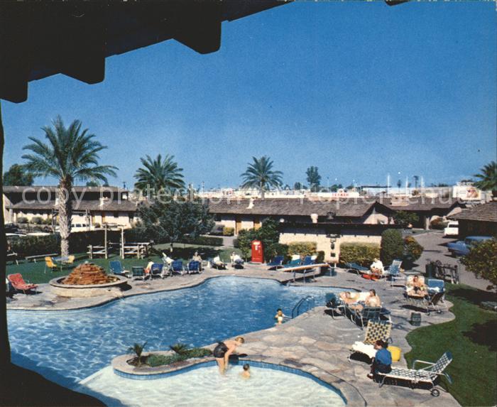 Phoenix Arizona Western Village Hotel Pool