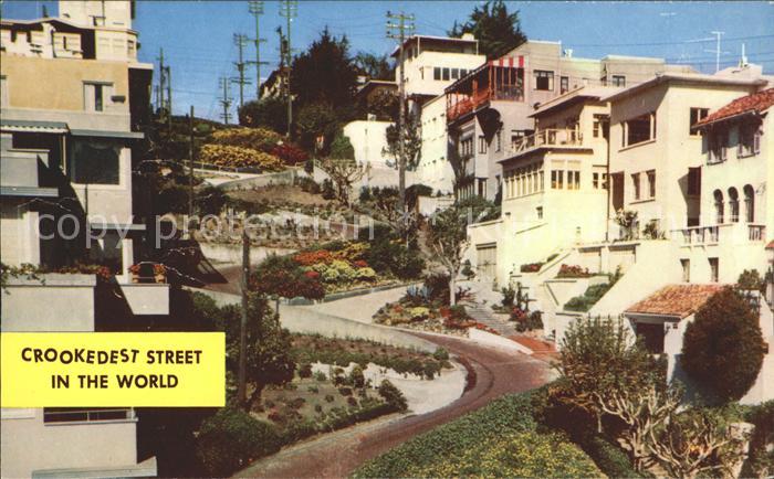 San Francisco California Lombard Street