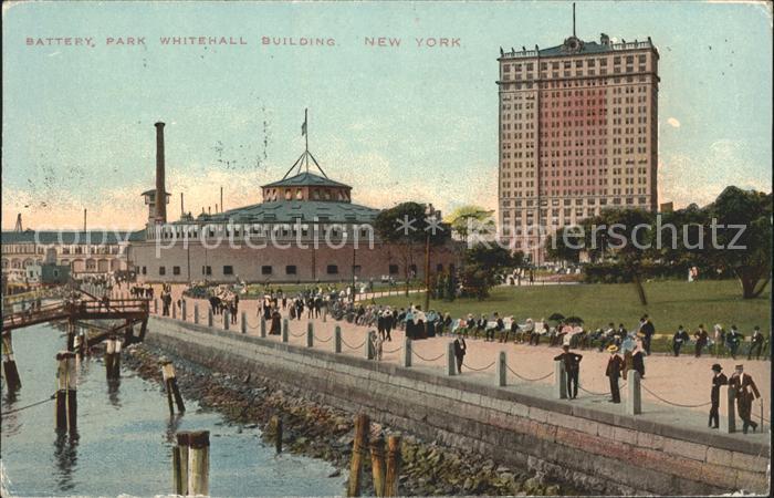 New York City Battery Park Whitehall Building