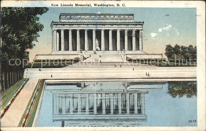 Washington DC New Lincoln Memorial
