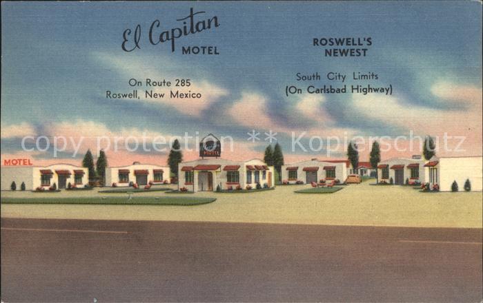 Roswell New Mexico El Capitan Motel