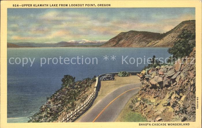 Oregon US-State Highway 97 Upper Klamath Lake