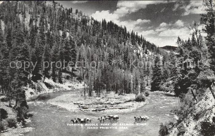 Idaho US-State Salmon River
