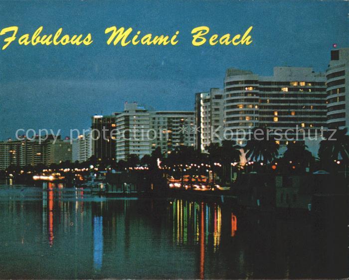 Miami Beach at Night