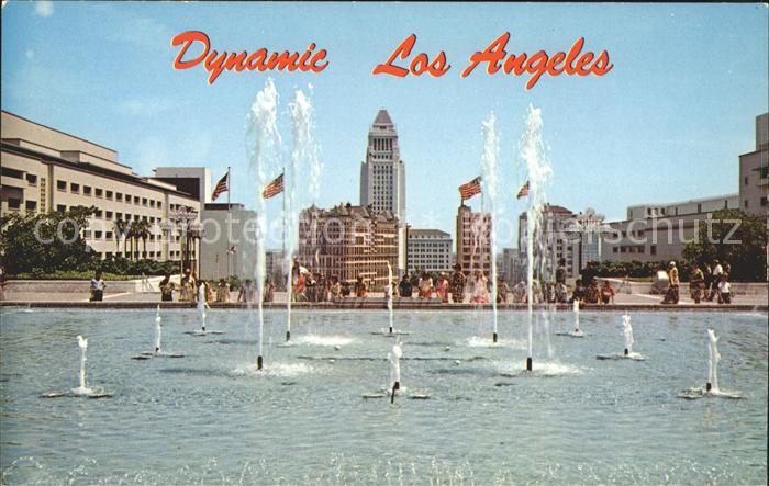 Los Angeles California Civic Center Skyline