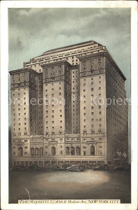 New York City The Roosevelt 45th Madison Ave