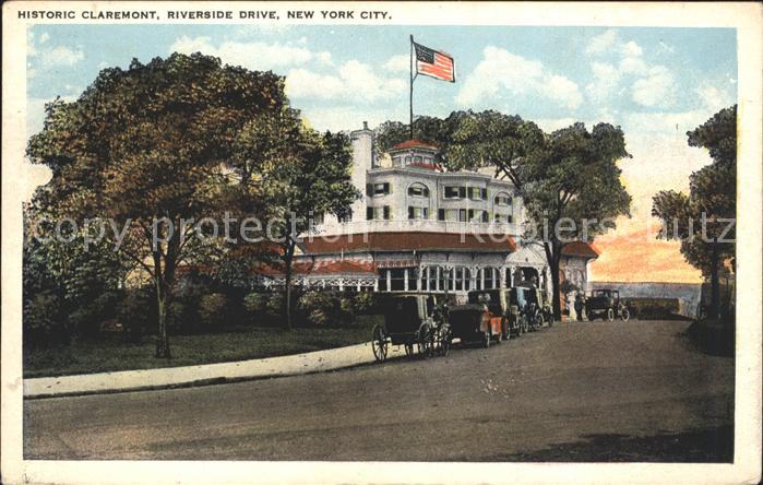 New York City Claremont Inn Riverside Drife Autos