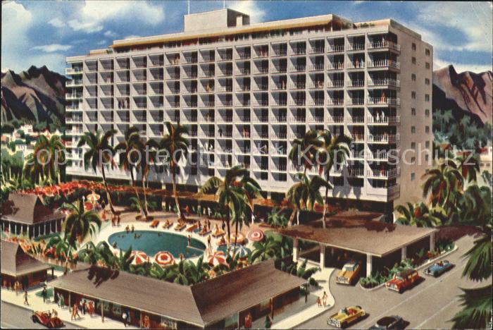 Hawaii US-State Hotel Princess Kaiulani