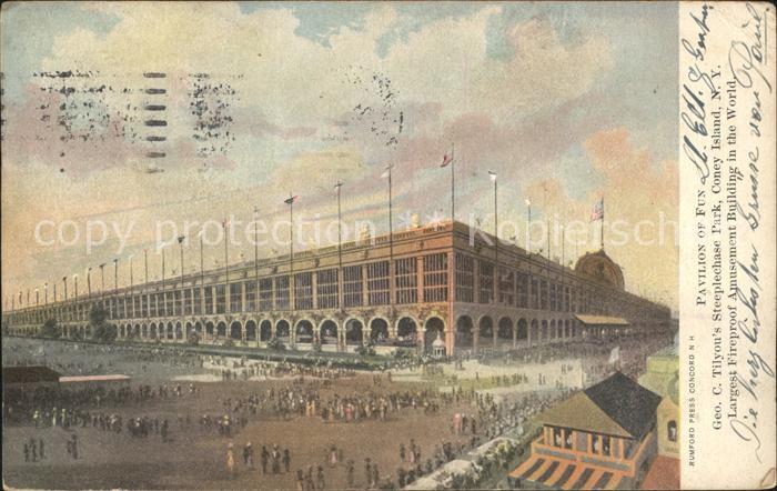 Coney Island New York Pavillon of Fun