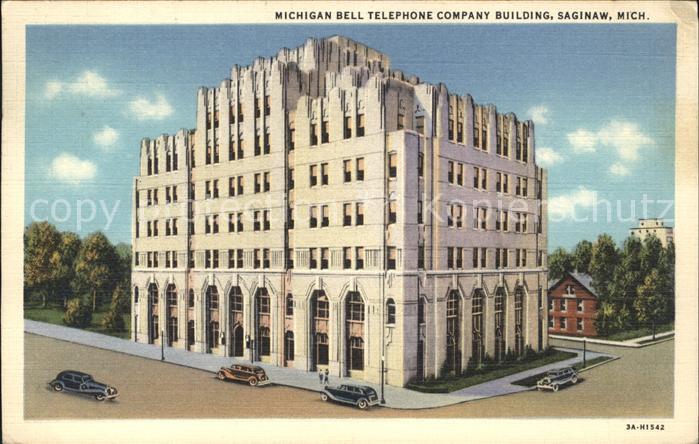 Saginaw Michigan Michigan Bell Telephone Campany Building