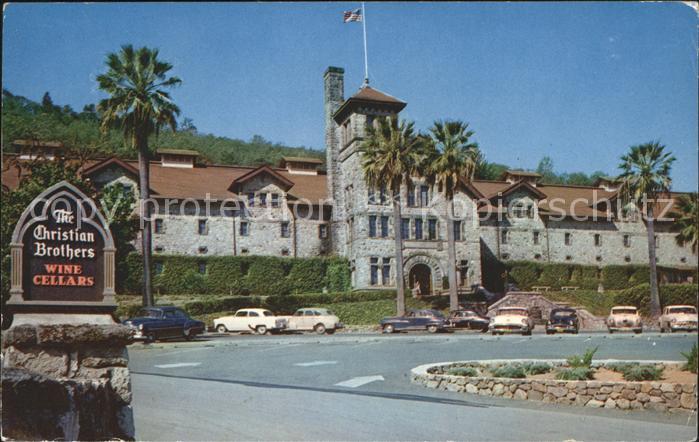 St Helena California Christian Brothers Wine and Champagne Cellar
