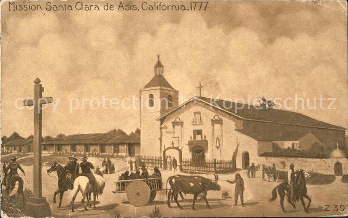 California US-State Mission Santa Clara de Asis