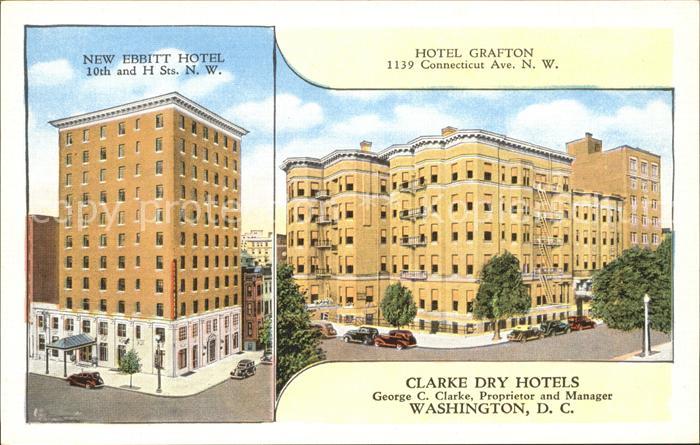 Washington DC New-Ebbitt-Hotel and Hotel-Grafton Cars