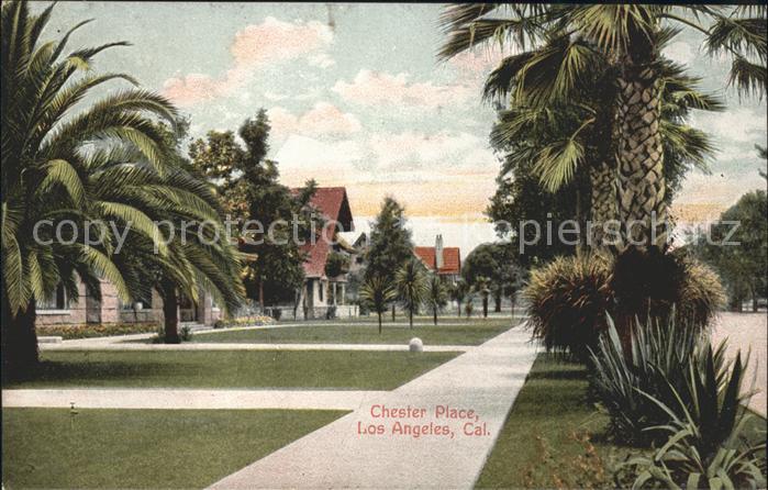Los Angeles California Chester Place