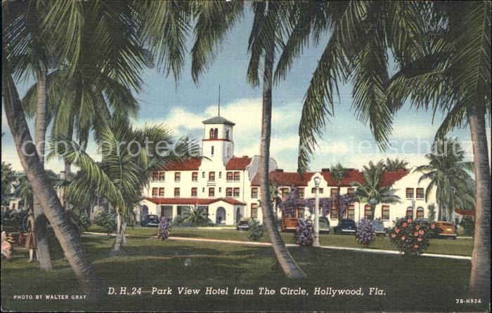 Hollywood Florida Park View Hotel from the Circle