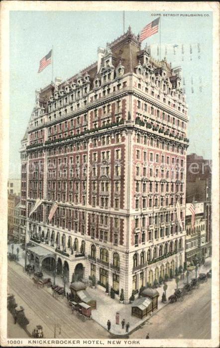 New York City Knickerbocker Hotel