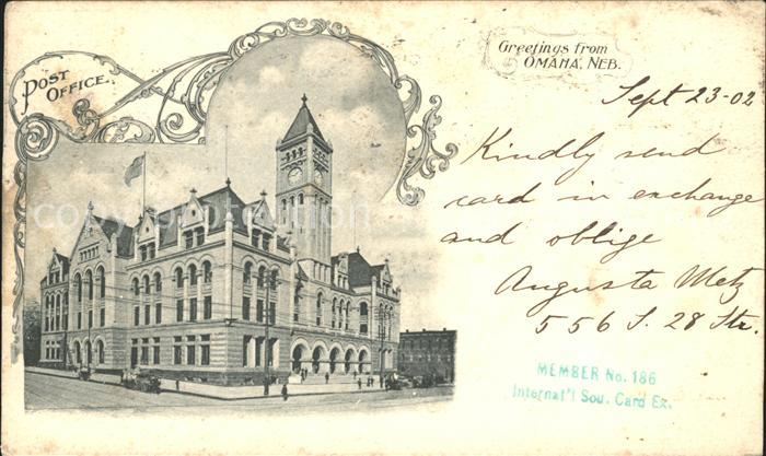 Omaha Nebraska Post Office