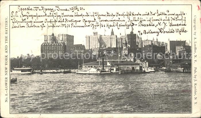 New York City Lower and Battery