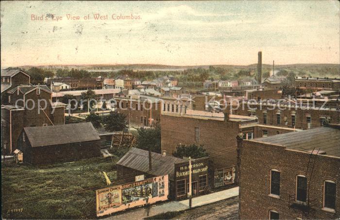 Columbus Nebraska Fliegeraufnahme