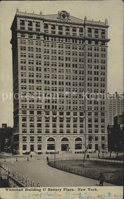 New York City Whitehall Building 17 Battery Place