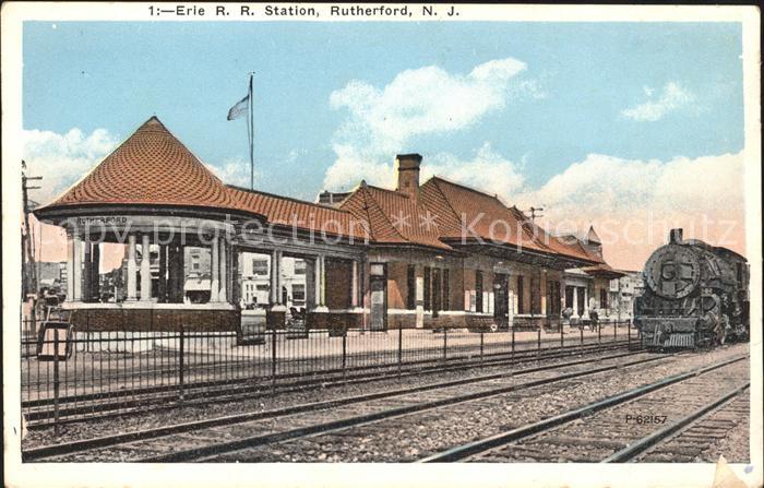 Rutherford New Jersey R. R. Station Eisenbahn
