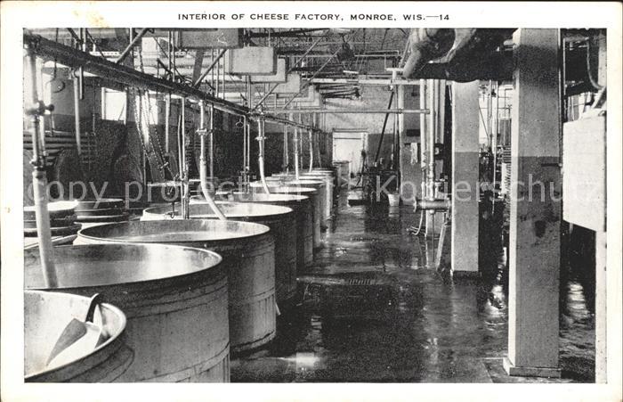 Kaeserei Kaese Interior Cheese Factory Monroe Wisconsi