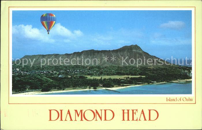 Heissluftballon Island of Oahu Diamond Head