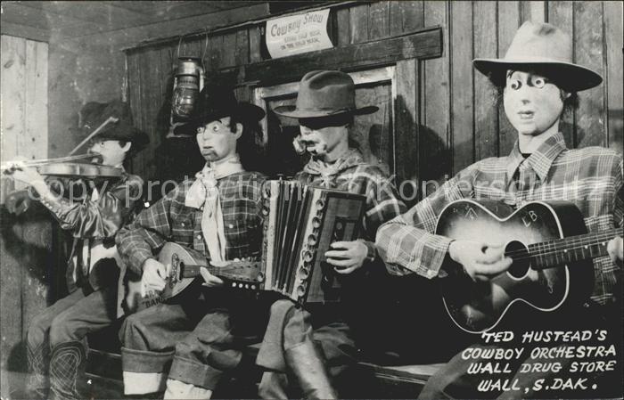 Cowboys Ted Hustead_s Coyboy Orchestra Wall Dru