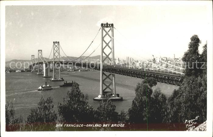 Bruecken Bauwerke Oakland Bay Bridge San Francisco