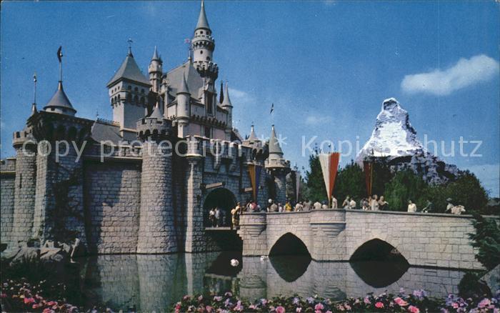 Disneyland California Sleeping Beauty's Enchanted Castle Matterhorn