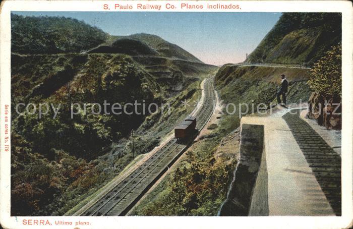 Eisenbahn S. Paulo Railway Serra Planos inclinado