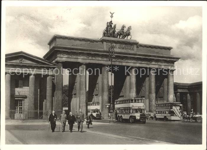 Brandenburgertor Berlin Busse