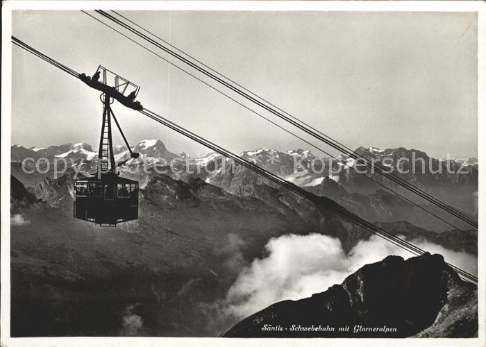 Seilbahn Säntis Glarneralpen